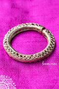 Hand-Made Dokra Bangle (Round, Natural) DJGK-RB-003 image 0