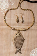 Hand-Made Dokra Mala (Fish) image 0
