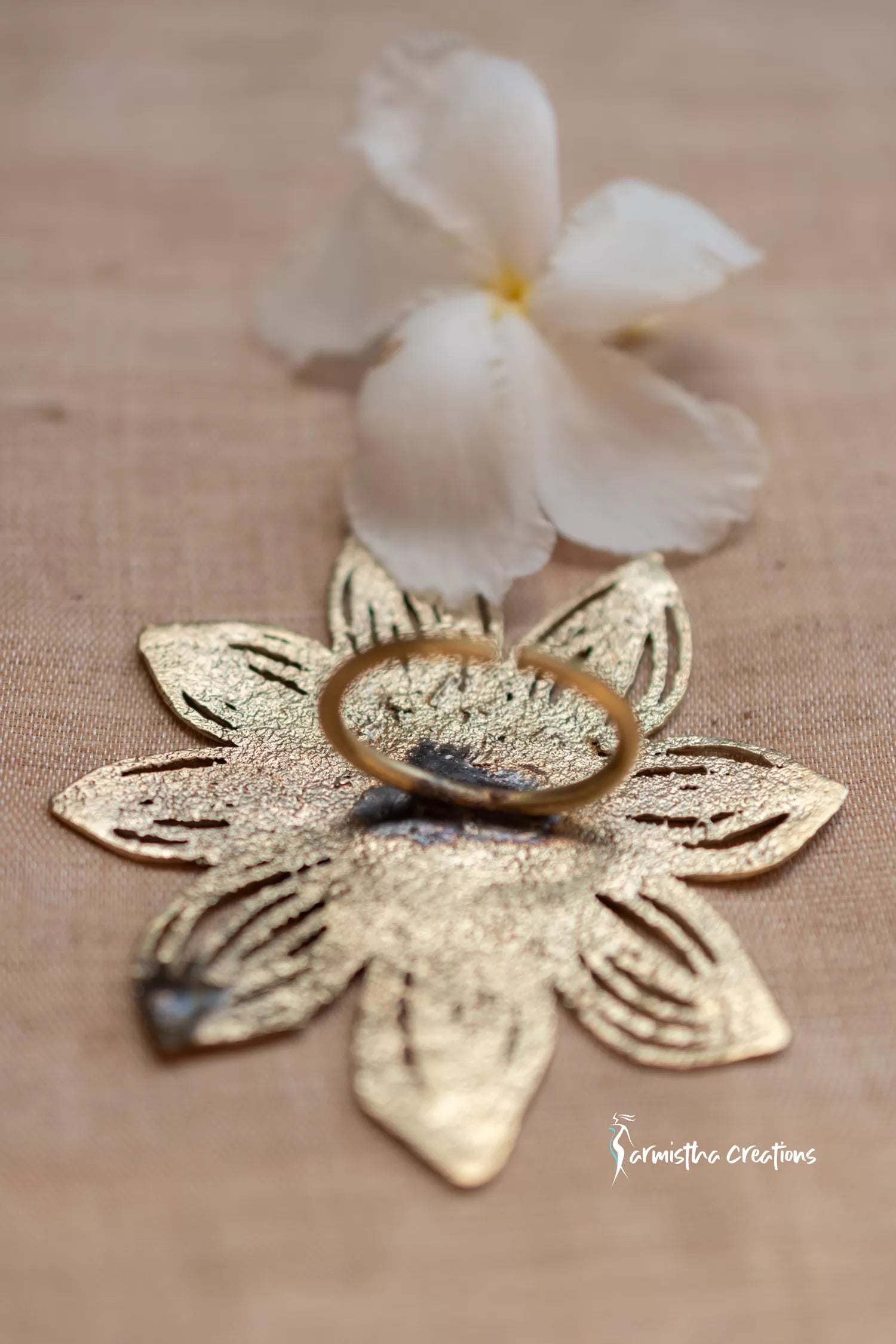Flower Dokra Ring image 1