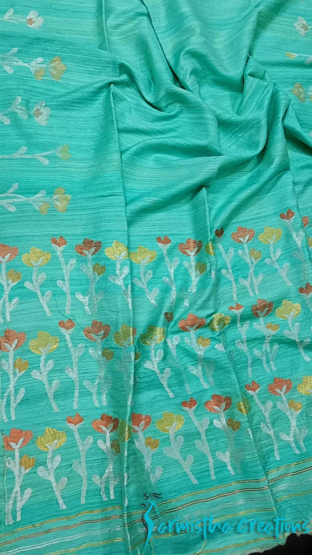 Pure Matka Silk Saree - pmss-008 image 0