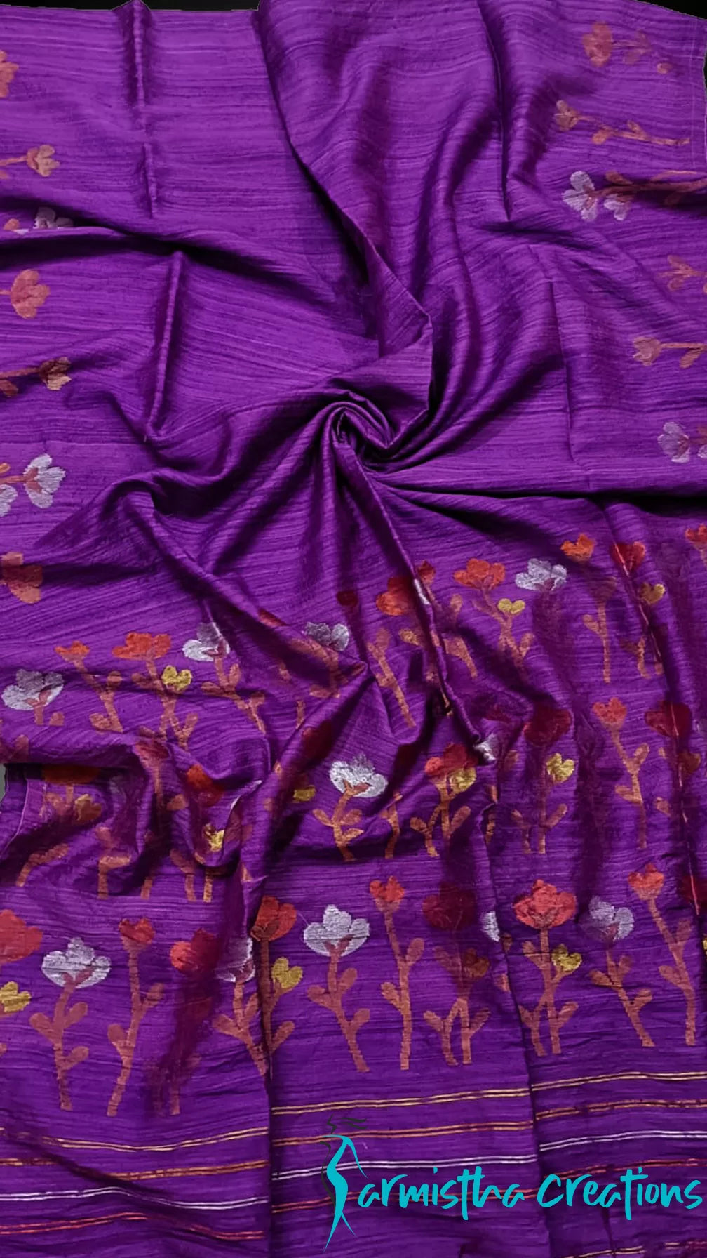 Pure Matka Silk Saree - pmss-005 image 0