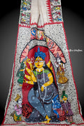 Uma - Silk Mark Certified Hand-Painted Tussar image 0