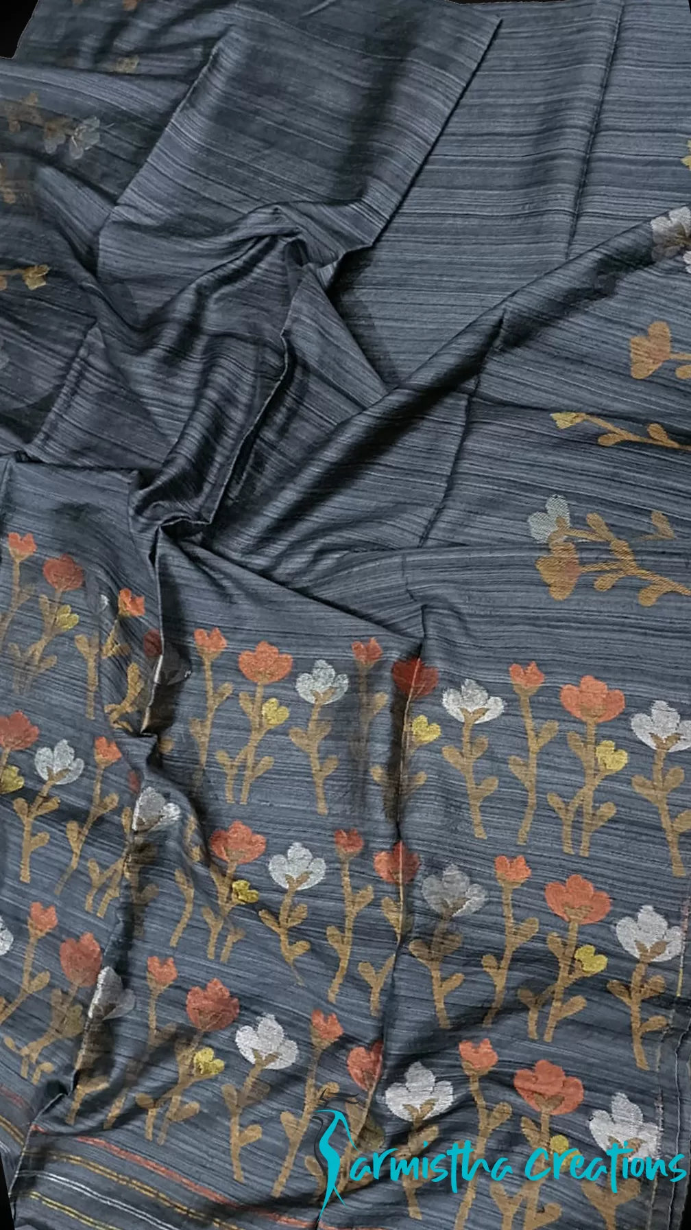Pure Matka Silk Saree - pmss-002 image 0
