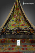 Zari Tussar Saree With Hand Kalamkari zthpk-015 image 0