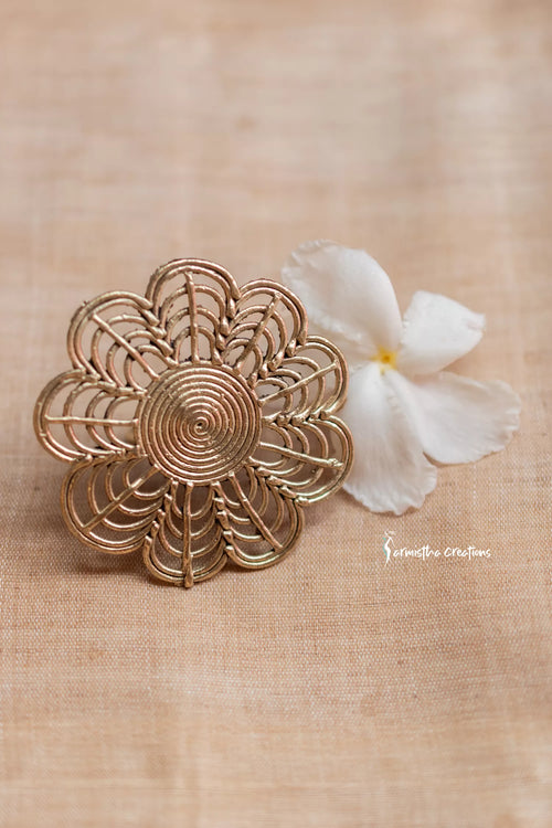Flower Dokra Ring image 0