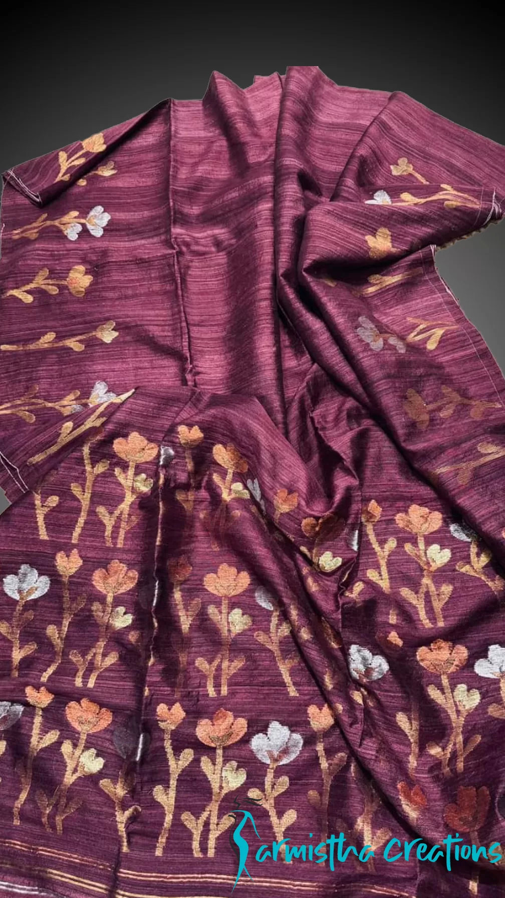 Pure Matka Silk Saree - pmss-001 image 0
