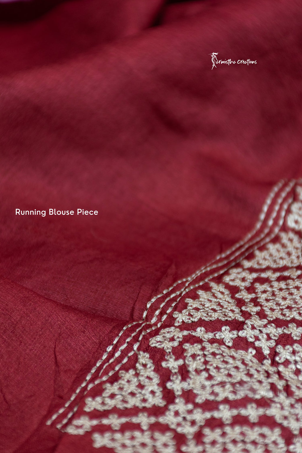 Multicoloured Tussar Kutchwork Saree ptkw-006 image 3