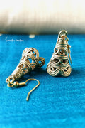 Hand-Made Dhokra Earrings (Natural) | DJGK-ER-002