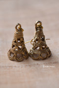 Hand-Made Dhokra Earrings (Natural) | DJGK-ER-001