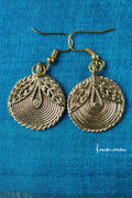 Hand-Made Dhokra Earrings (Natural) | DJGK-ER-011