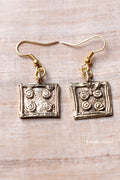 Hand-Made Dhokra Earrings (Natural) | DJGK-ER-012