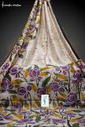 Bishnupuri Silk Saree With Wax Batik | bswb-002