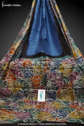 Bishnupuri Silk Saree With Wax Batik | bswb-003