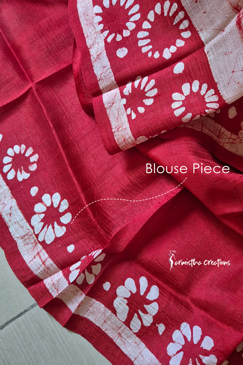 Bishnupuri Silk Saree With Wax Batik | bswb-007
