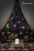Zari Tussar Saree With Hand Kalamkari zthpk-020 image 0