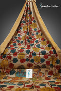 Zari Tussar Saree With Hand Kalamkari zthpk-021 image 0