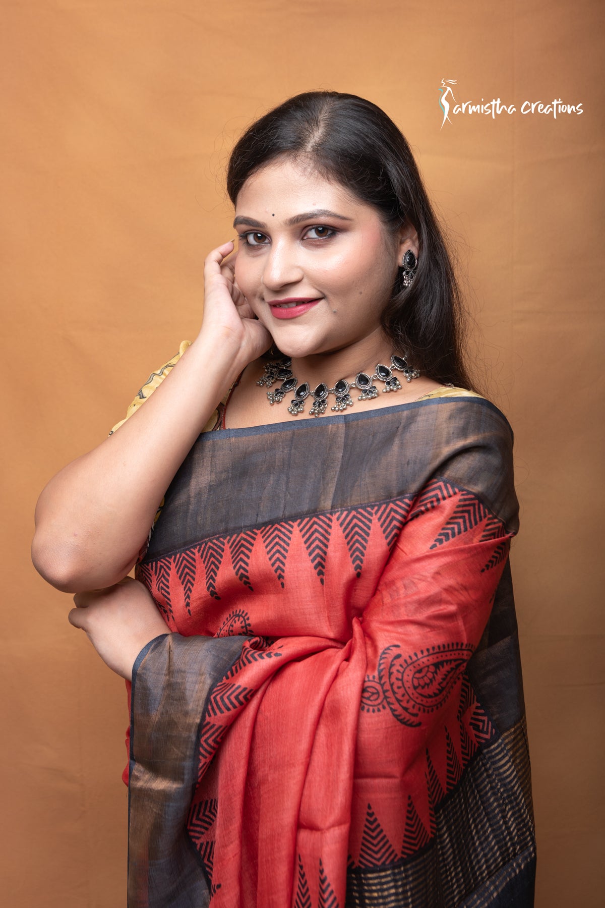 Mrinalika – Pure Tussar Silk Saree | dtzbhbp-143