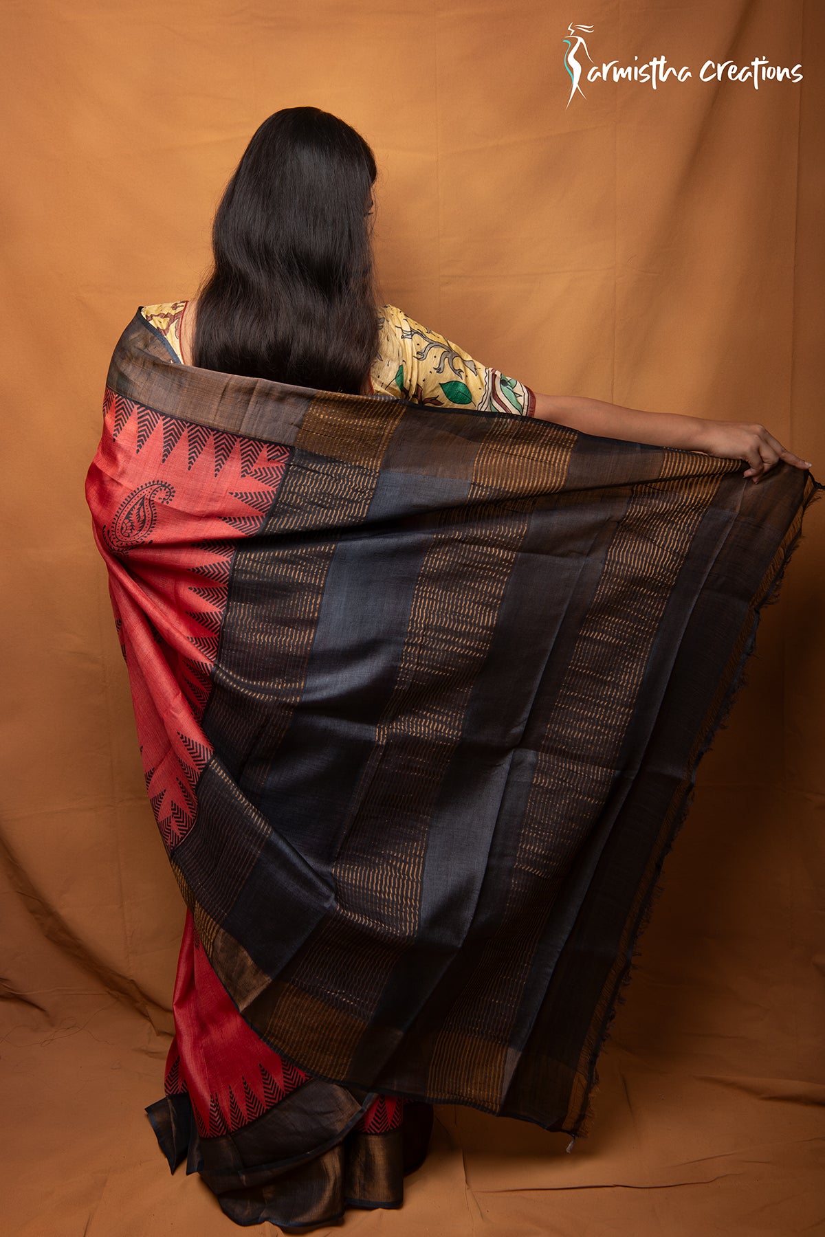 Mrinalika – Pure Tussar Silk Saree | dtzbhbp-143