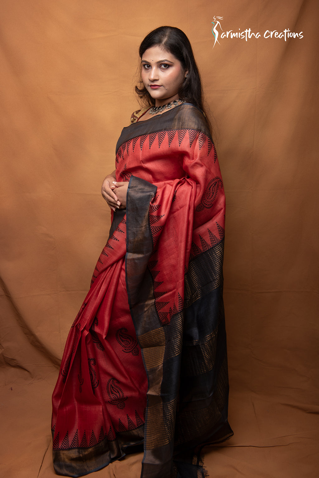Mrinalika – Pure Tussar Silk Saree | dtzbhbp-143