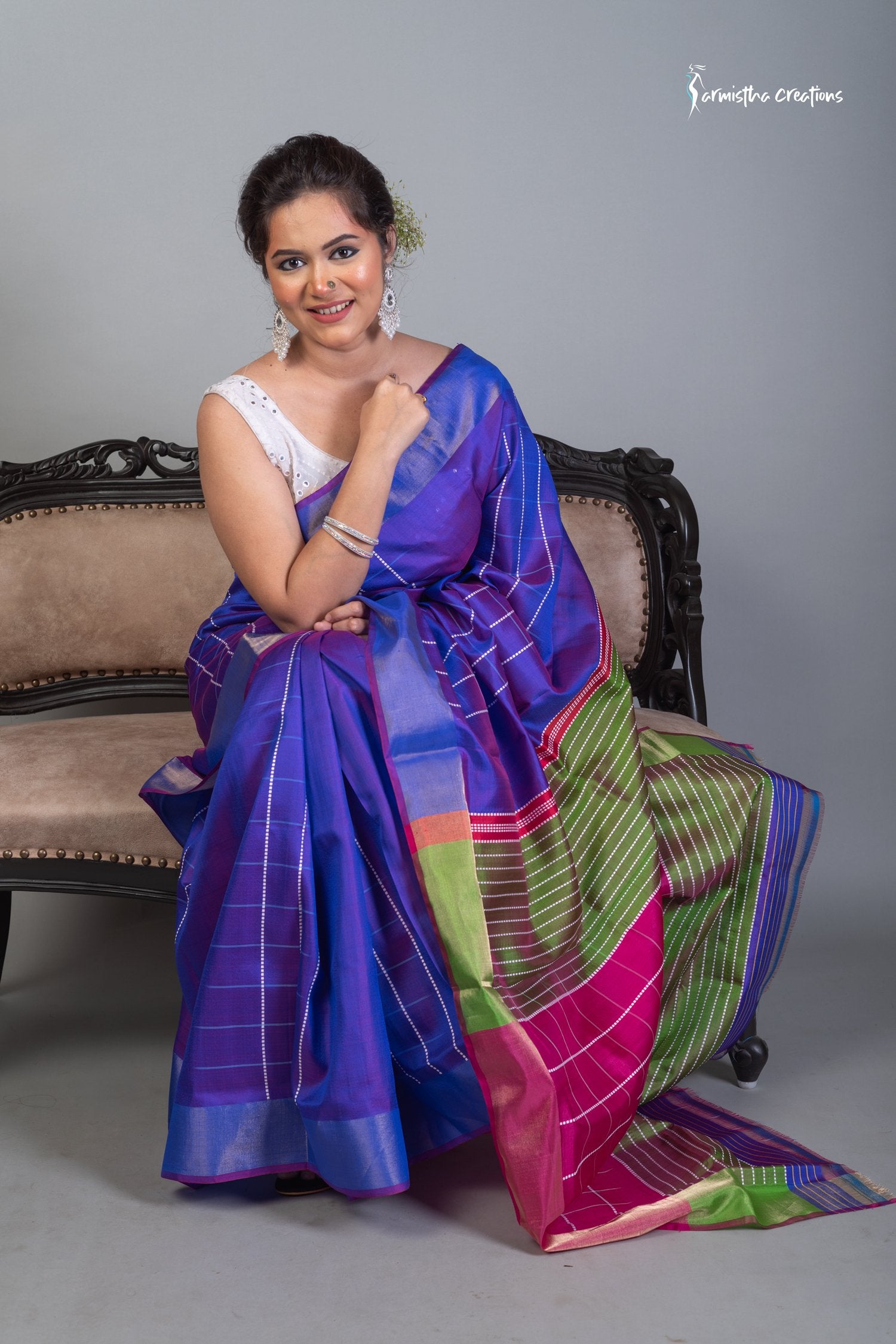 Bishnupuri Katan Kalakhetra Saree image 0