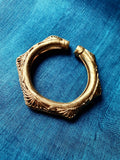 Hand-Made Dokra Bangle (Hexagonal, Natural) DJGK-HB-004
