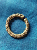 Hand-Made Dokra Bangle (Hexagonal, Natural) DJGK-RB-010